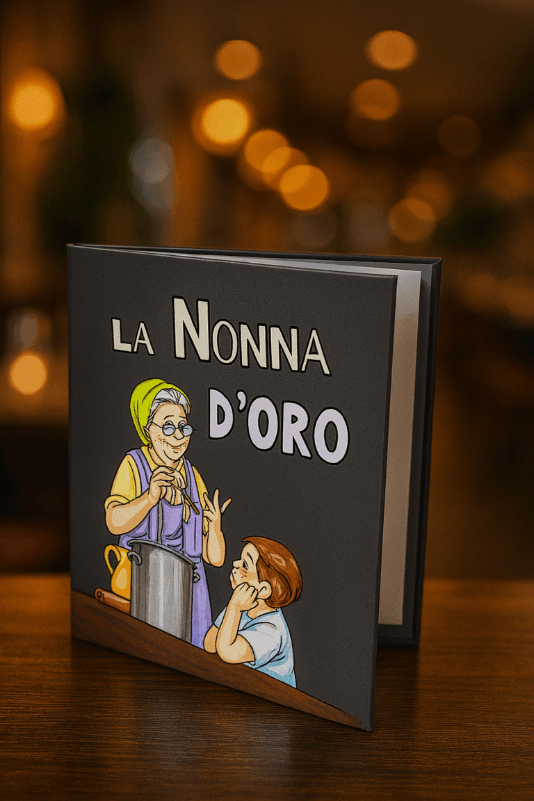 Menu personnalisé Nonna D'Oro